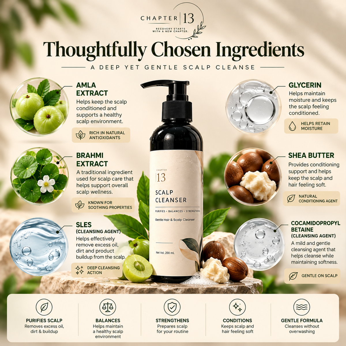 Scalp Cleanser – Gentle Hair & Scalp Cleanser