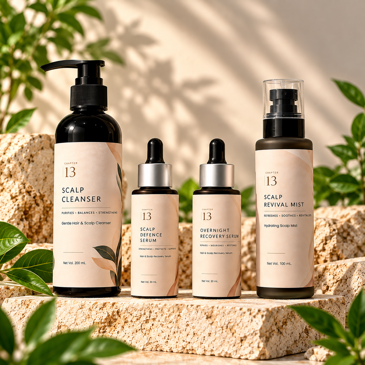 Complete Scalp Recovery Kit – 4-Step Scalp Care System